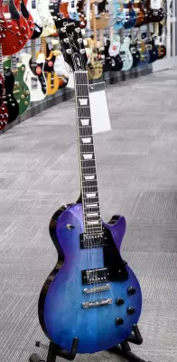 Store Special Product - Gibson - Les Paul Studio Electric Guitar - Blueberry Burst